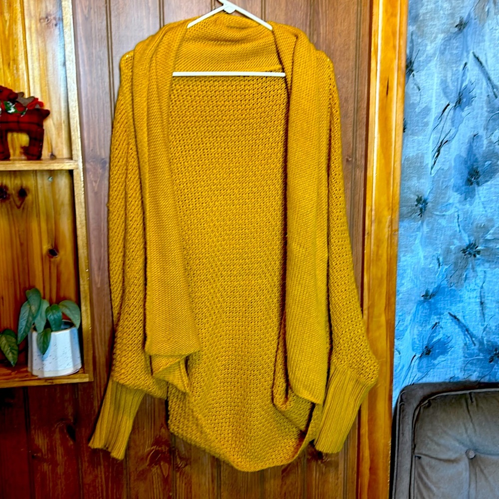 Off the shoulder knit sweater